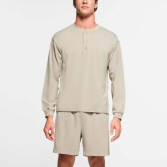 ΑΝΔΡΙΚΗ ΦΑΝΕΛΑ RELAXED HENLEY