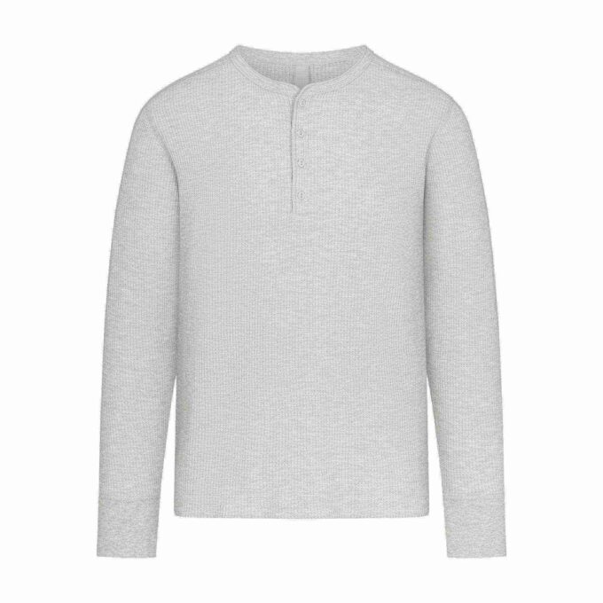 ΑΝΔΡΙΚΗ ΣΚΛΗΡΗ ΜΑΚΡΥΜΑΝΙΚΗ ΦΟΡΜΑ WAFFLE HENLEY ΑΝΔΡΙΚΗ ΣΚΛΗΡΗ ΜΑΚΡΥΜΑΝΙΚΗ ΦΟΡΜΑ WAFFLE HENLEY