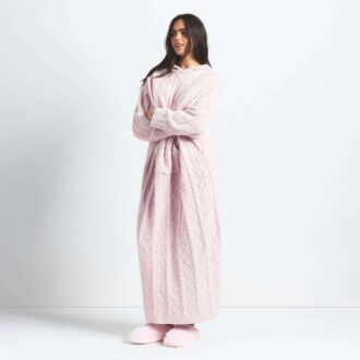 COZY LIGHT ΜΕΓΑΛΟ ΜΑΚΡΥ ΦΟΡΕΜΑ ΜΕ ΠΛΕΚΤΟ ΚΑΛΩΔΙΟ