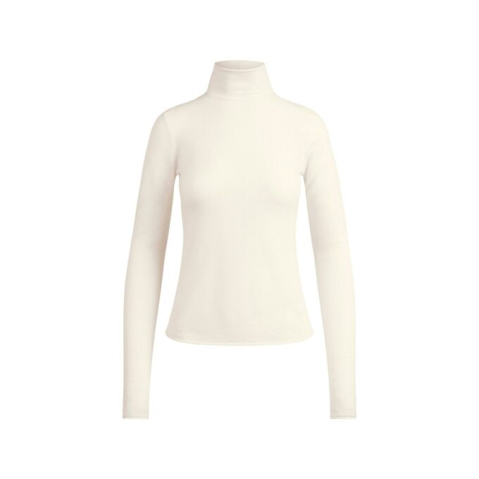 ΚΑΣΕΜΙΡ TURTLENECK ΜΕ ΒΑΡΟΣ ΦΤΕΡΟ