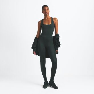 NikeSKIMS VINTAGE SEAMLESS RACER ΜΠΛΟΥΖΑ ΠΛΑΤΗΣ