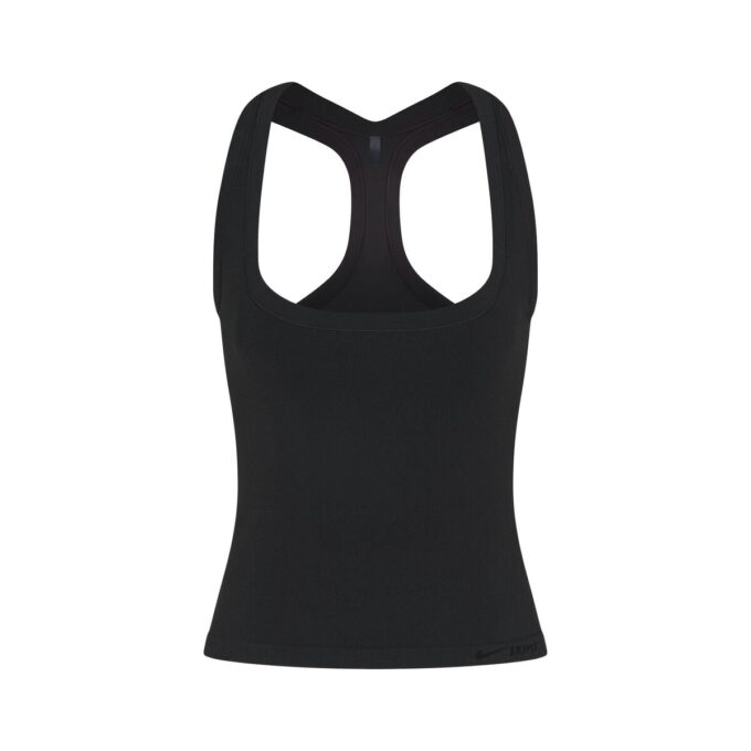 NikeSKIMS VINTAGE SEAMLESS RACER ΜΠΛΟΥΖΑ ΠΛΑΤΗΣ