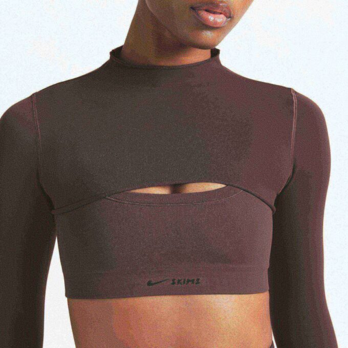 NikeSKIMS VINTAGE SEAMLESS SHRUG NikeSKIMS VINTAGE SEAMLESS SHRUG