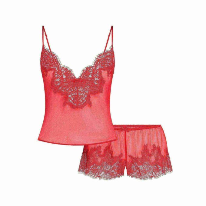 ΣΕΤ SKIMS ROMANCE LACE CAMI ΚΑΙ ΚΟΝΤΟ