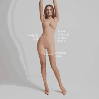 SKIMS BODY CORE SCULPT ΨΗΛΟΜΕΣΗ ΣΟΡΤΣ