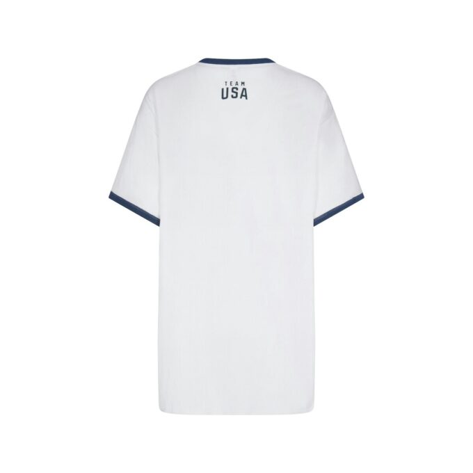 SKIMS FOR TEAM USA ΒΑΜΒΑΚΕΡΟ ΜΠΛΟΥΖΑΚΙ ΠΑΡΑΟΛΥΜΠΙΑΚΩΝ ΜΙΝΙ ΦΟΡΕΜΑ SKIMS FOR TEAM USA ΒΑΜΒΑΚΕΡΟ ΜΠΛΟΥΖΑΚΙ ΠΑΡΑΟΛΥΜΠΙΑΚΩΝ ΜΙΝΙ ΦΟΡΕΜΑ